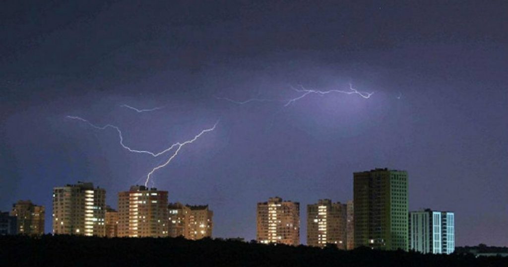 Синоптики спрогнозировали грозы в выходные в Башкирии