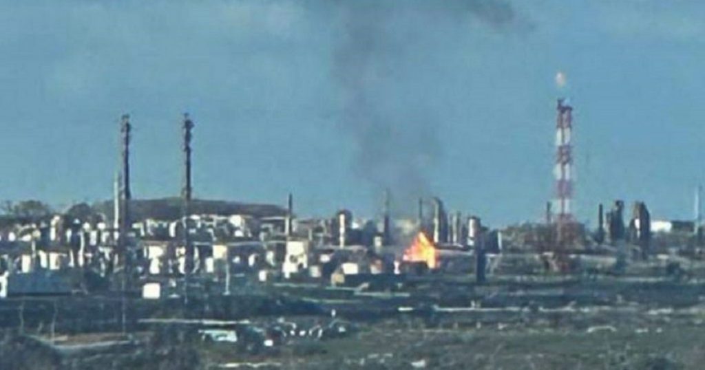 Беспилотник упал на территории предприятия «Башнефти» в Уфе