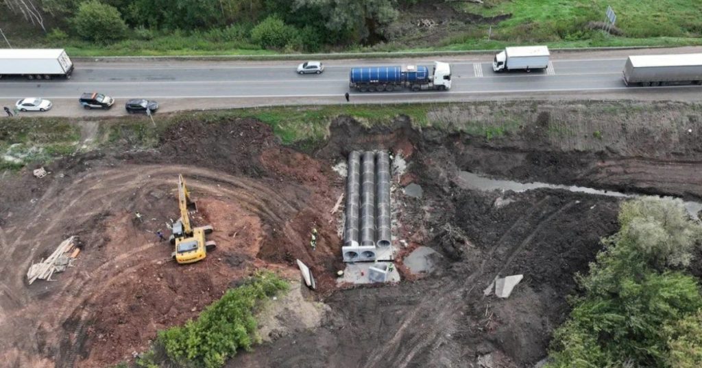 Часть трассы Уфа — Оренбург в Башкирии начали расширять до четырех полос